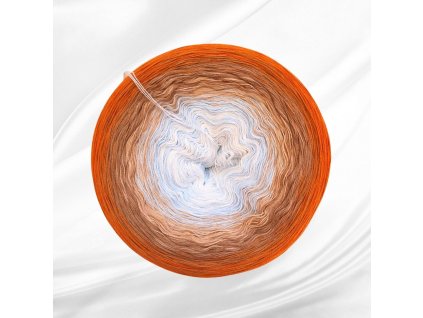 Barevné klubíčko Rosie Twist 1500m/3N - Podzimní obzory