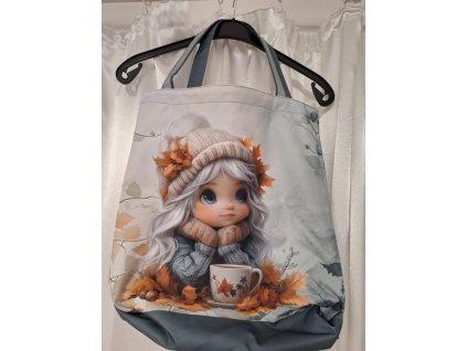 Taška vzor č.54 - podzimní holčička