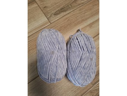 Příze Dolphin baby 80344 šedo-modrá - II. jakost mírně špinavá
