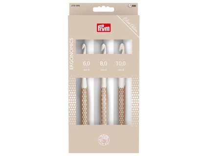 Sada háčků Prym ergo IV. - 3 háčky - 6-8-10mm