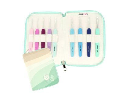 knitpro waves deluxe set hlinikovych hacikov 9ks id62706