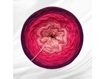 Barevné  klubíčko Rosie Harmony 1000m/3N - První láska