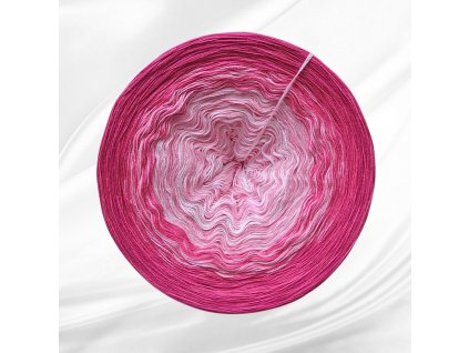 Barevné  klubíčko Rosie Twist 1000m/3N - Romantická láska