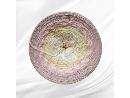 Barevné  klubíčko Rosie Twist 1000m/3N - Vanilkový polibek