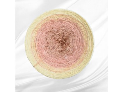 Barevné klubíčko Rosie Twist 1500m/3N - Vanilkový polibek rev.