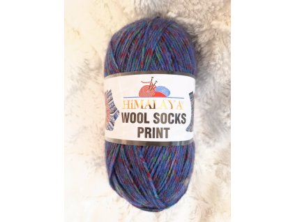wool socks print s07 09