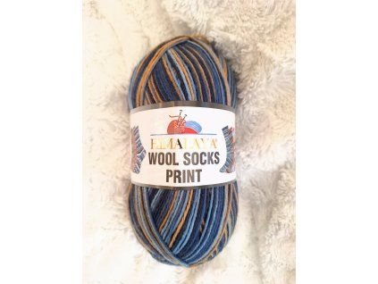 wool socks print s17 05