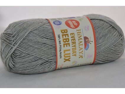 Příze Everyday bebe lux 416 sv.šedá