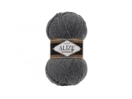 Lanagold classic 182 šedá melange
