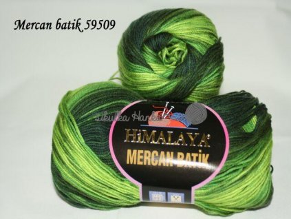 Mercan batik 59509 zelená