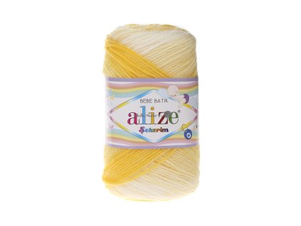 Sekerim bebe batik 6318 žluto-bílá