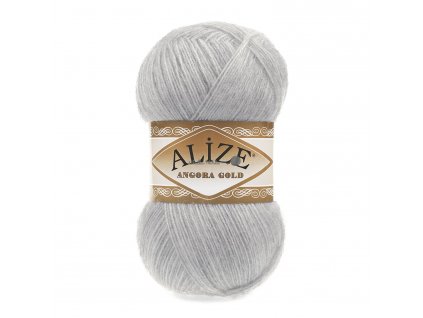 Příze Alize Angora gold 21 sv. šedá