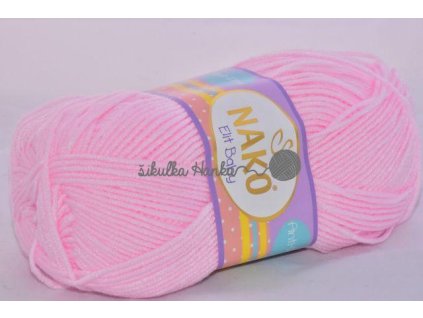 Příze Elit baby 2892 dětská růžová