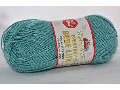 Příze Everyday bebe lux 435 zeleno-šedá