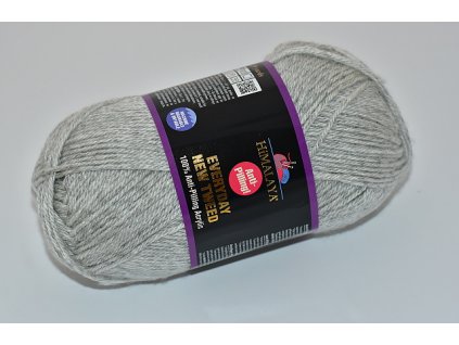 Příze Everyday new tweed 13 světlá šedá