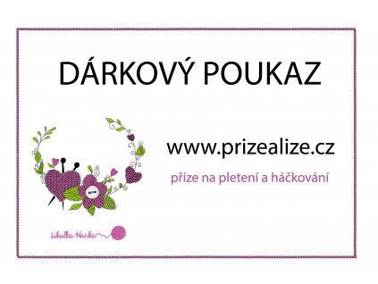 Dárkový poukaz web