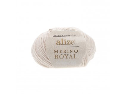 Příze Merino royal 67 přírodní (nádech do růžové)