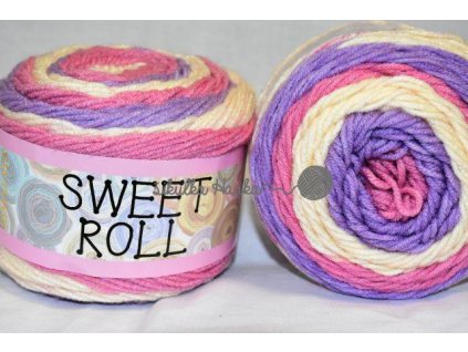 Sweet roll 24 fialovo-světlá