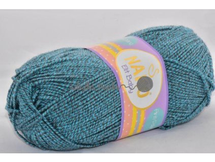 Příze Elit baby 21355 tyrkysovo-šedá