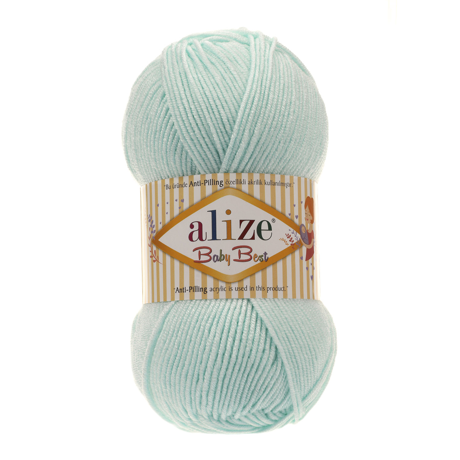 Alize Příze Baby best 19 aqua