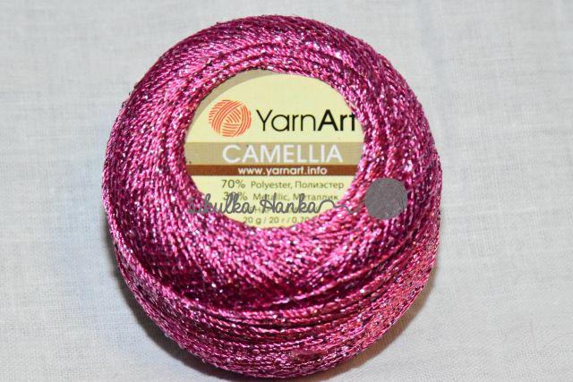 YarnArt Příze lurexová Camellia 425 starorůžová