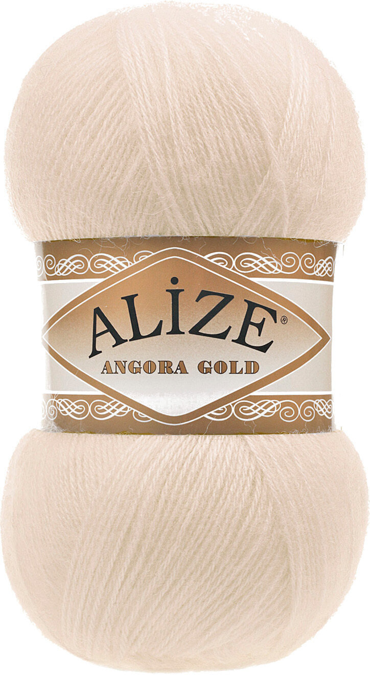 Příze Alize Angora gold 67 světle béžová