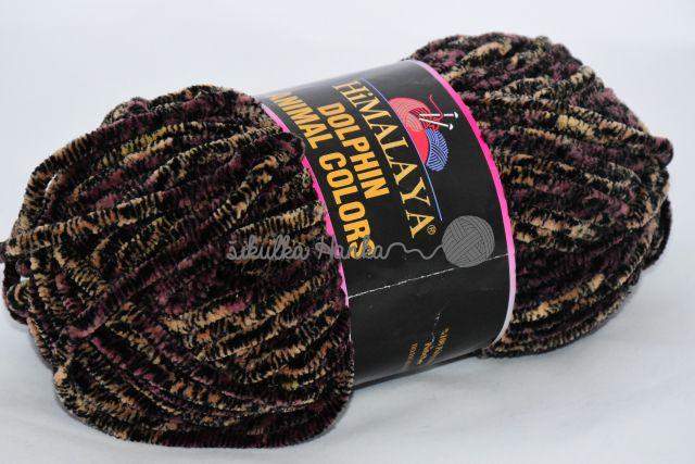 Himalaya Příze Dolphin animal colors 83110 hnědá