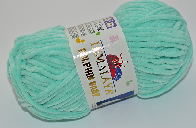 Himalaya Příze Dolphin baby 80345 pastelová zelená