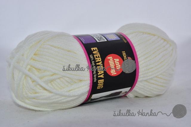 Himalaya Příze Everyday big 70801 bílá