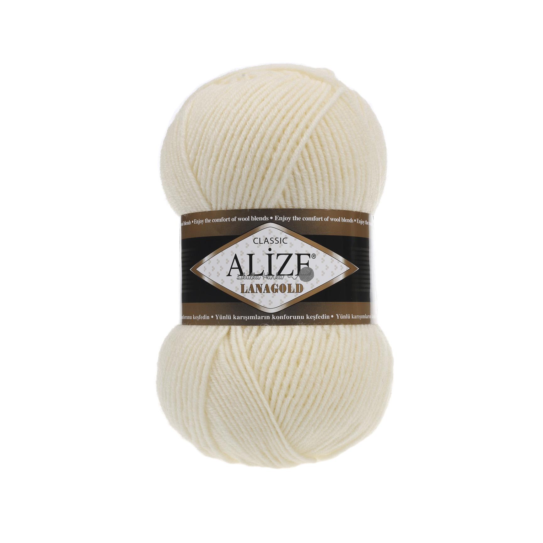 Alize Lanagold classic 01 smetanová
