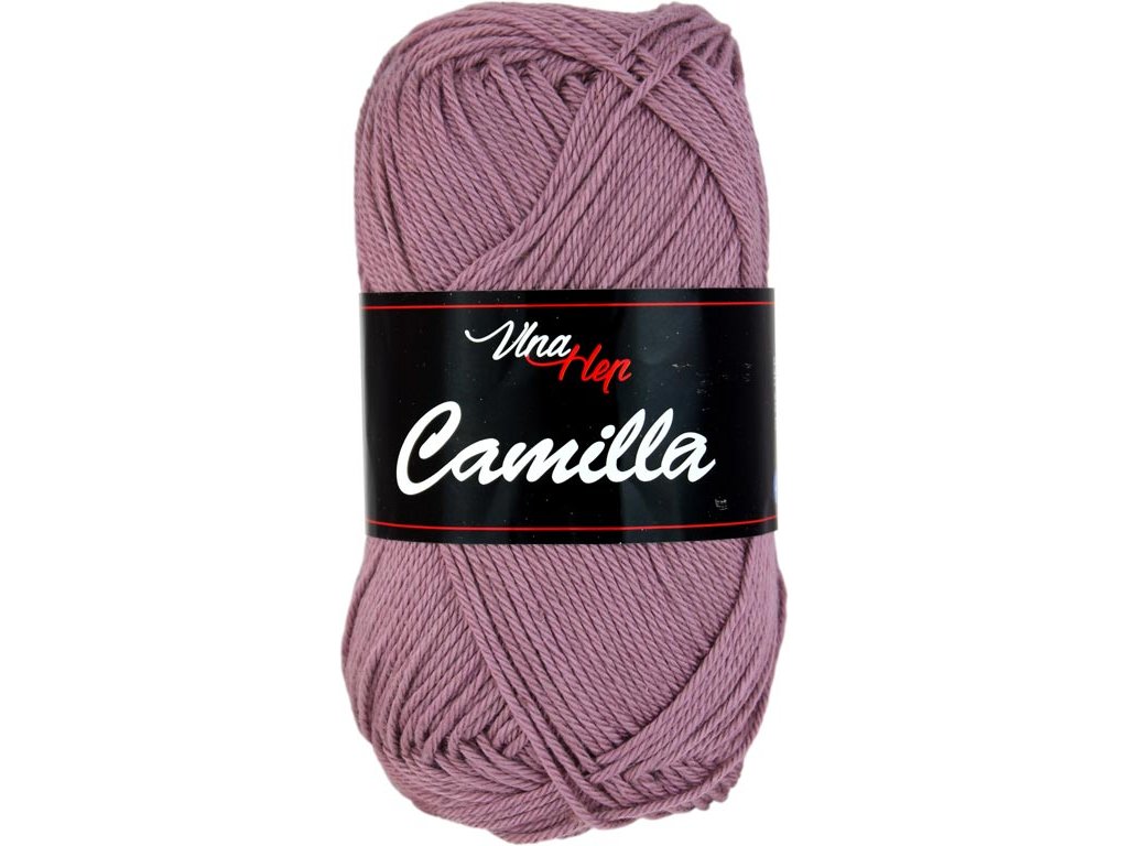 Vlna-hep Příze Camilla 8077 starofialová