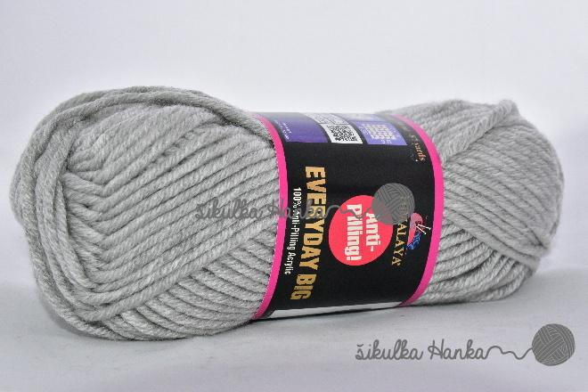 Himalaya Příze Everyday big 70809 světle šedá
