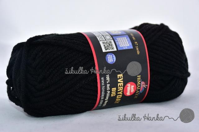 Himalaya Příze Everyday big 70824 černá