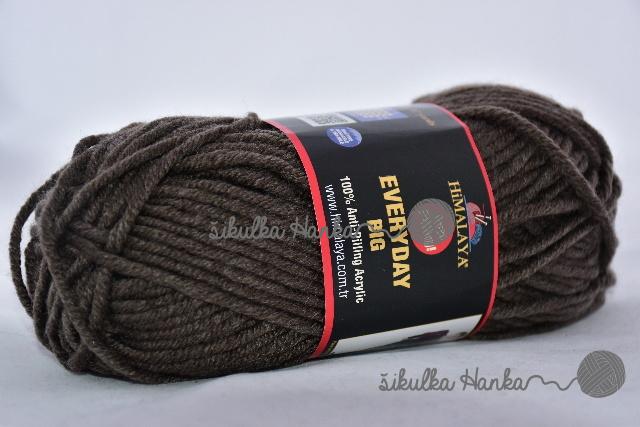 Himalaya Příze Everyday big 70808 šedohnědá