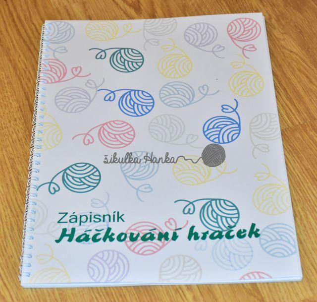 Zápisník na háčkování hraček