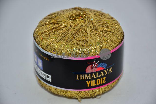 Příze Yildiz zlatá