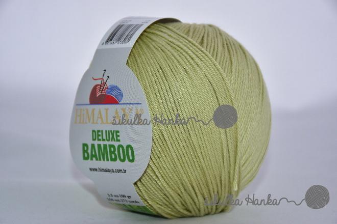 Himalaya Příze De lux bamboo 31 sv.olivová
