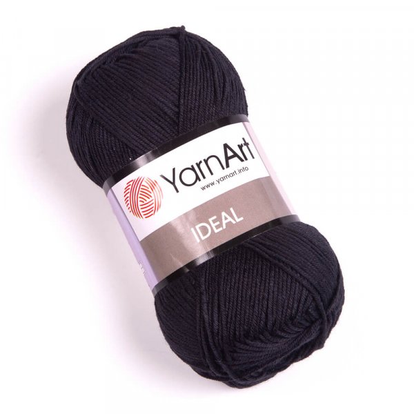 YarnArt Příze Ideal 221 černá