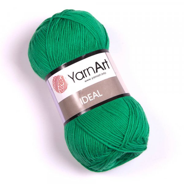 YarnArt Příze Ideal 227 lesní zelená