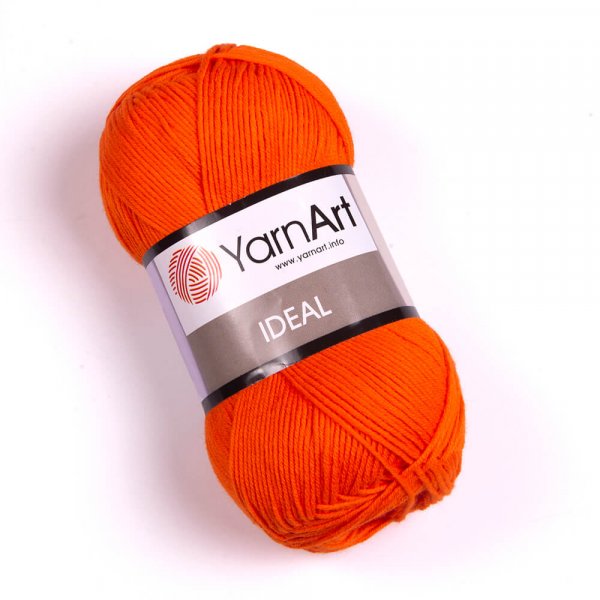 YarnArt Příze Ideal 242 oranžová