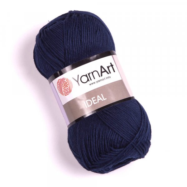 YarnArt Příze Ideal 241 tm. modrá