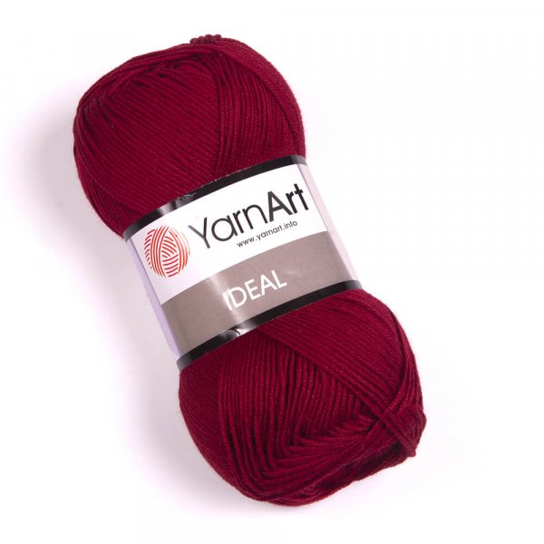 YarnArt Příze Ideal 238 vínová
