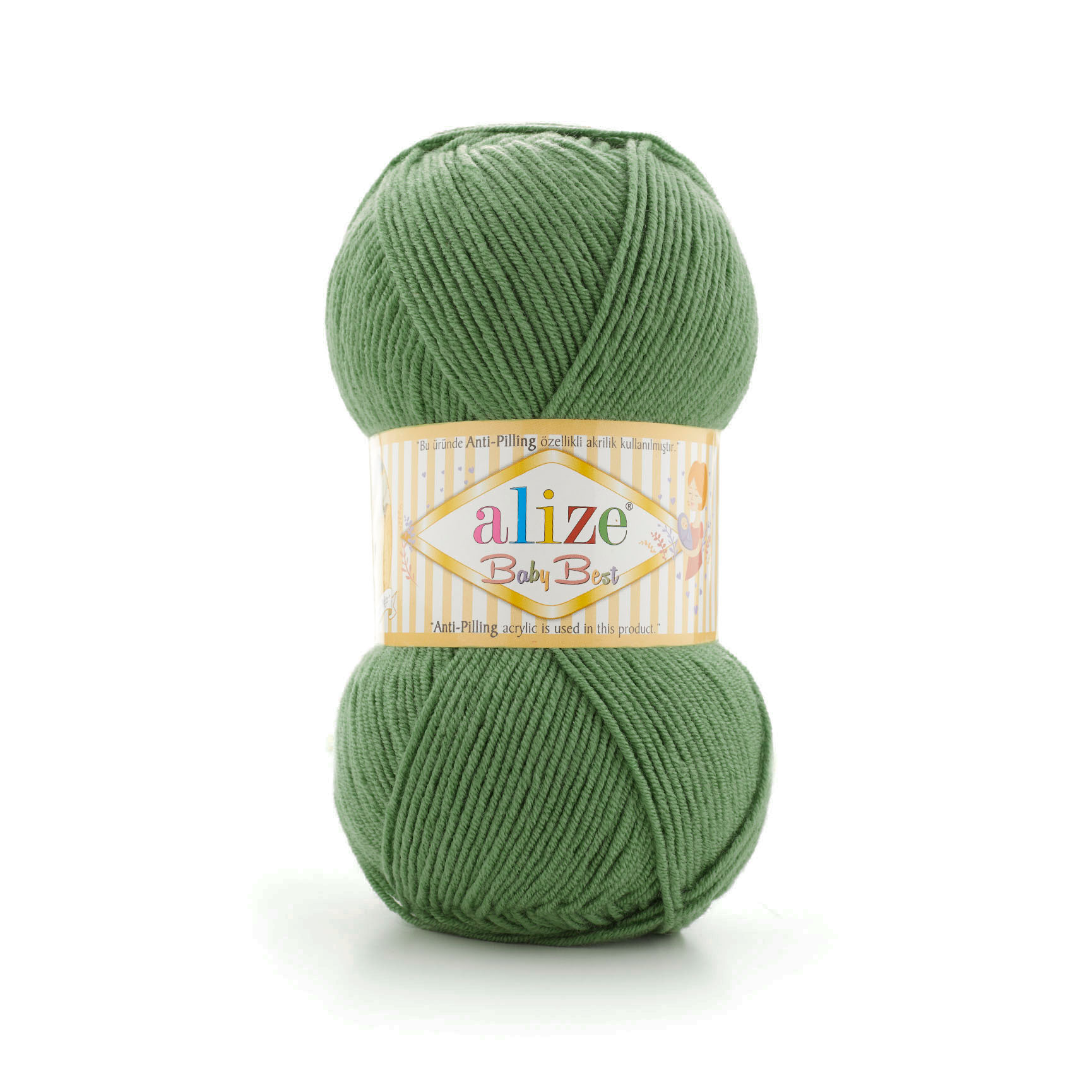 Alize Příze Baby best 954 šalvěj