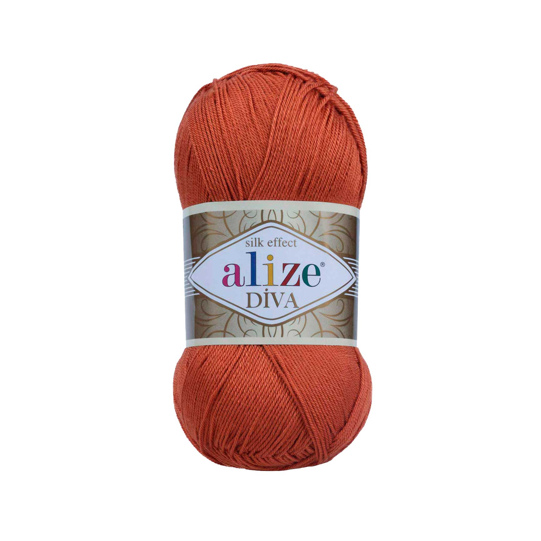 Příze Alize Diva 36 rezavá