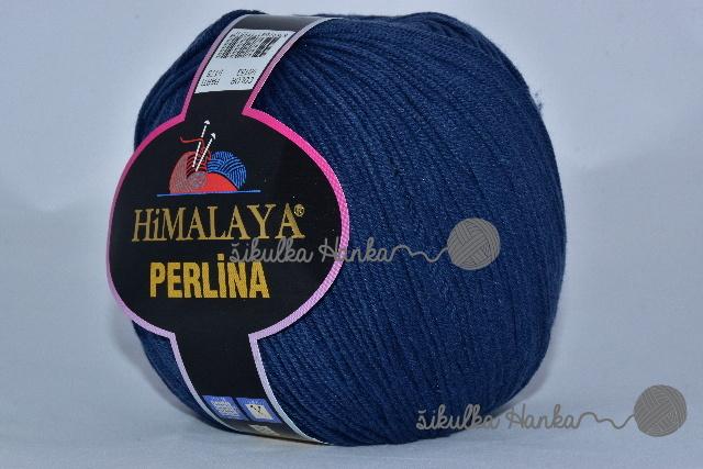 Himalaya Příze Perlina 153 tm. modrá
