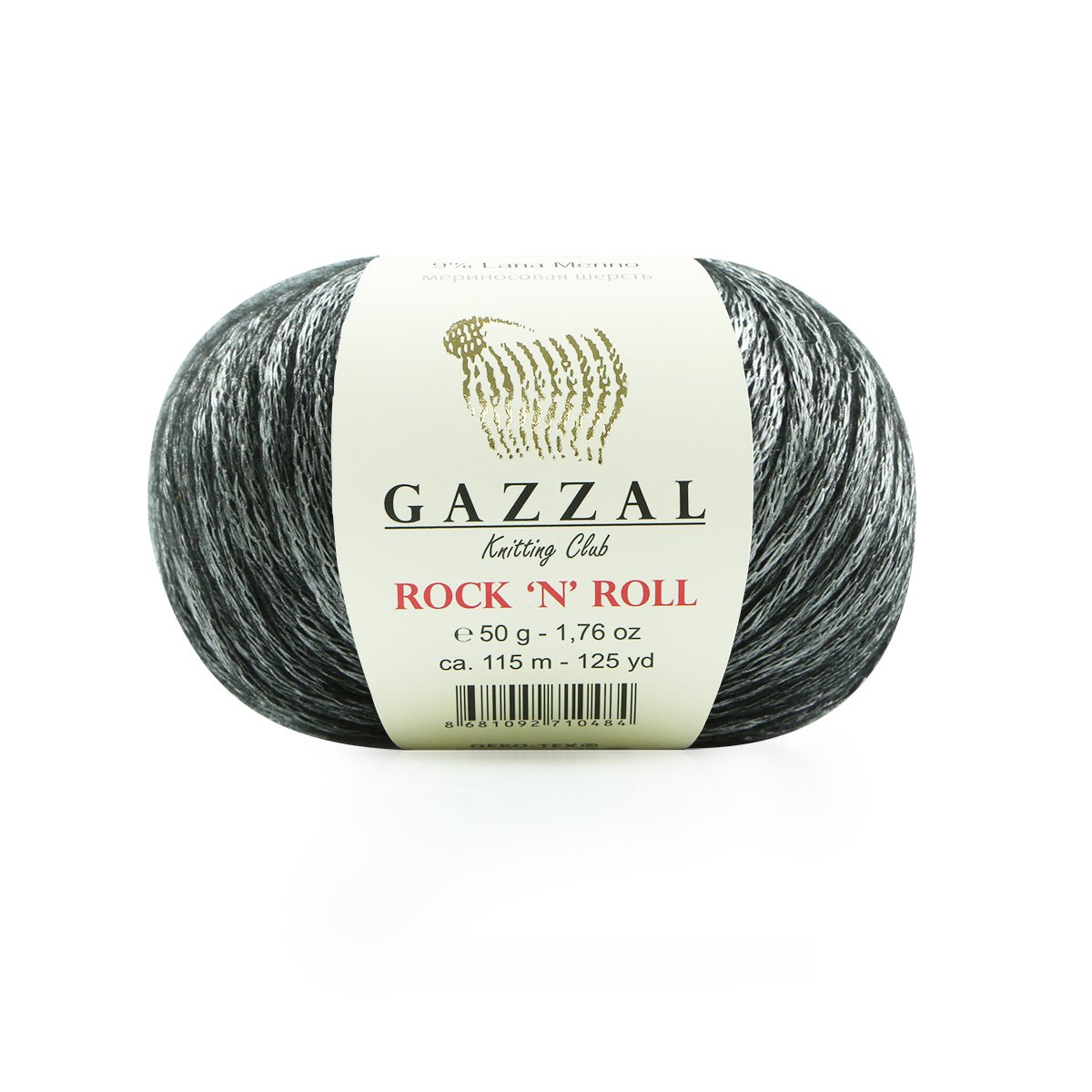 Gazzal Rock´n´roll 13285 černo-stříbrná