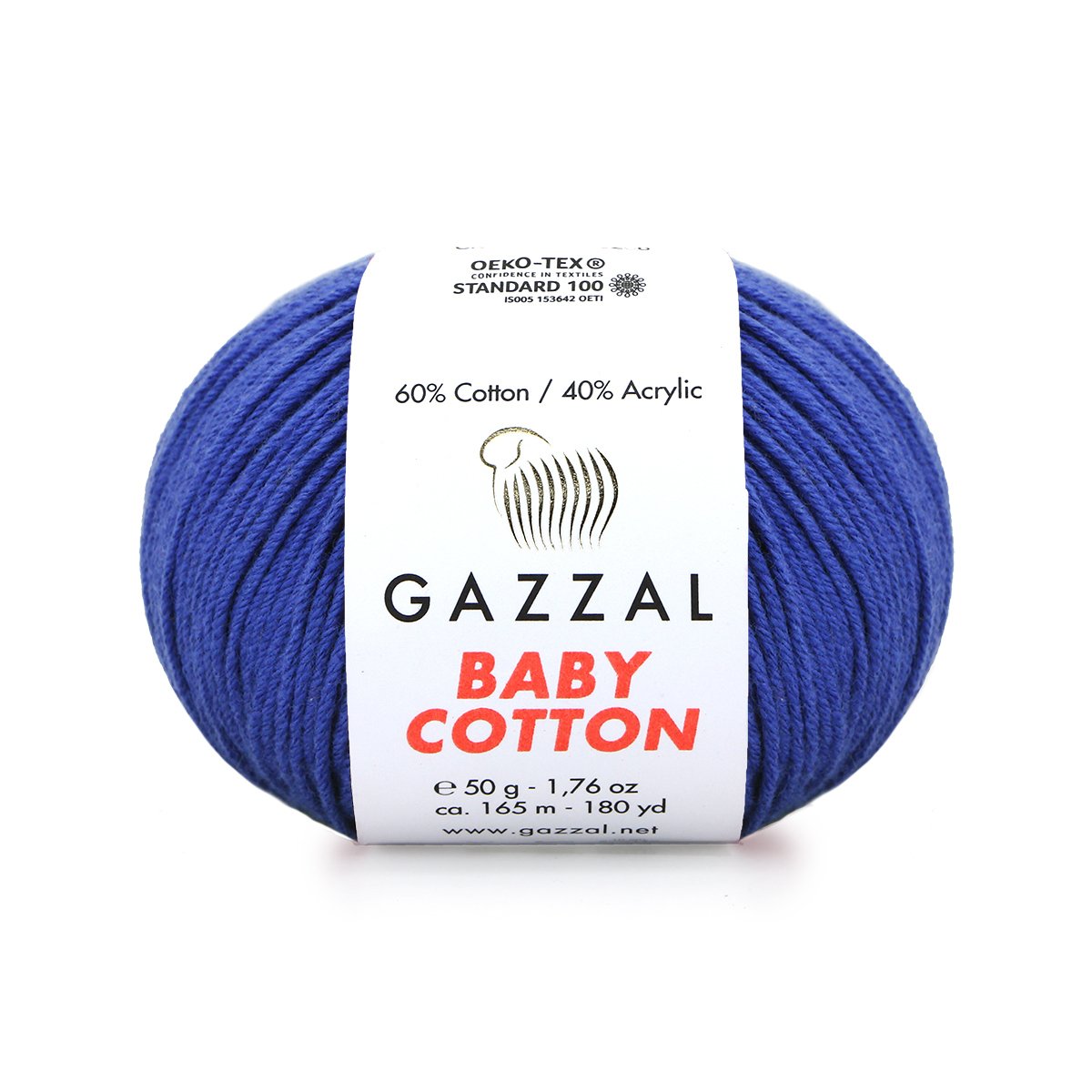 Gazzal Baby cotton 3421 královská modrá