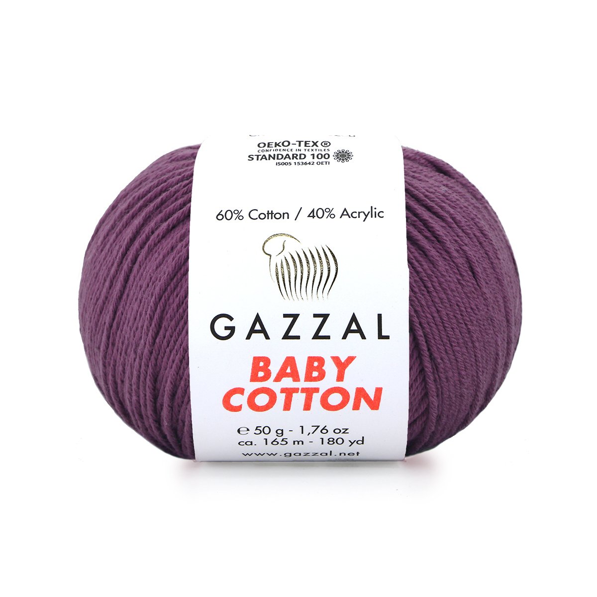 Gazzal Baby cotton 3441 lilková