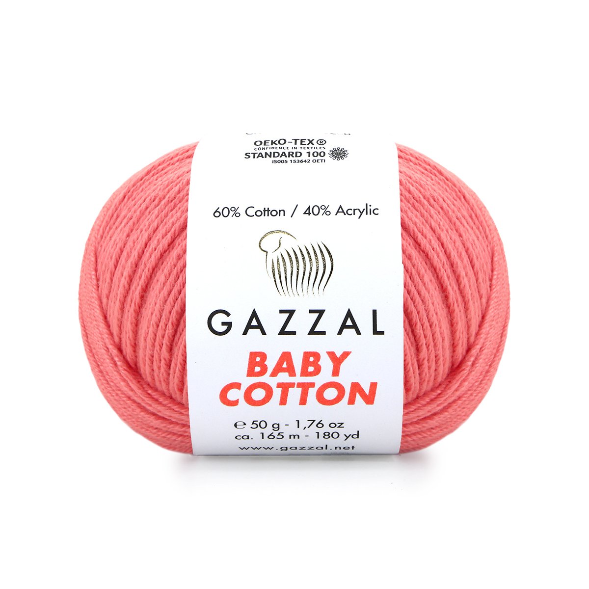 Gazzal Baby cotton 3435 lososová