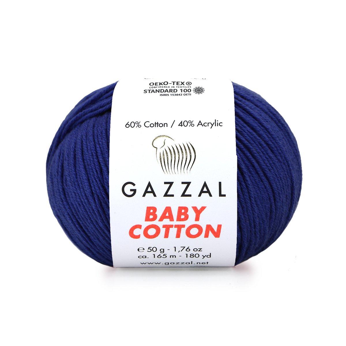 Gazzal Baby cotton 3438 tm. modrá